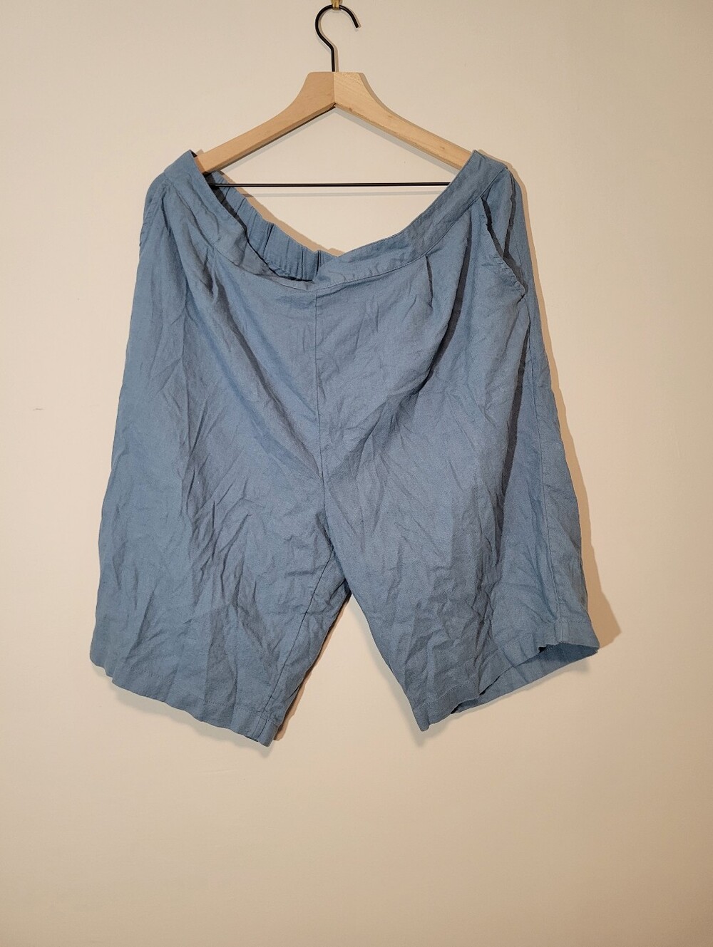 Linen Blend Shorts